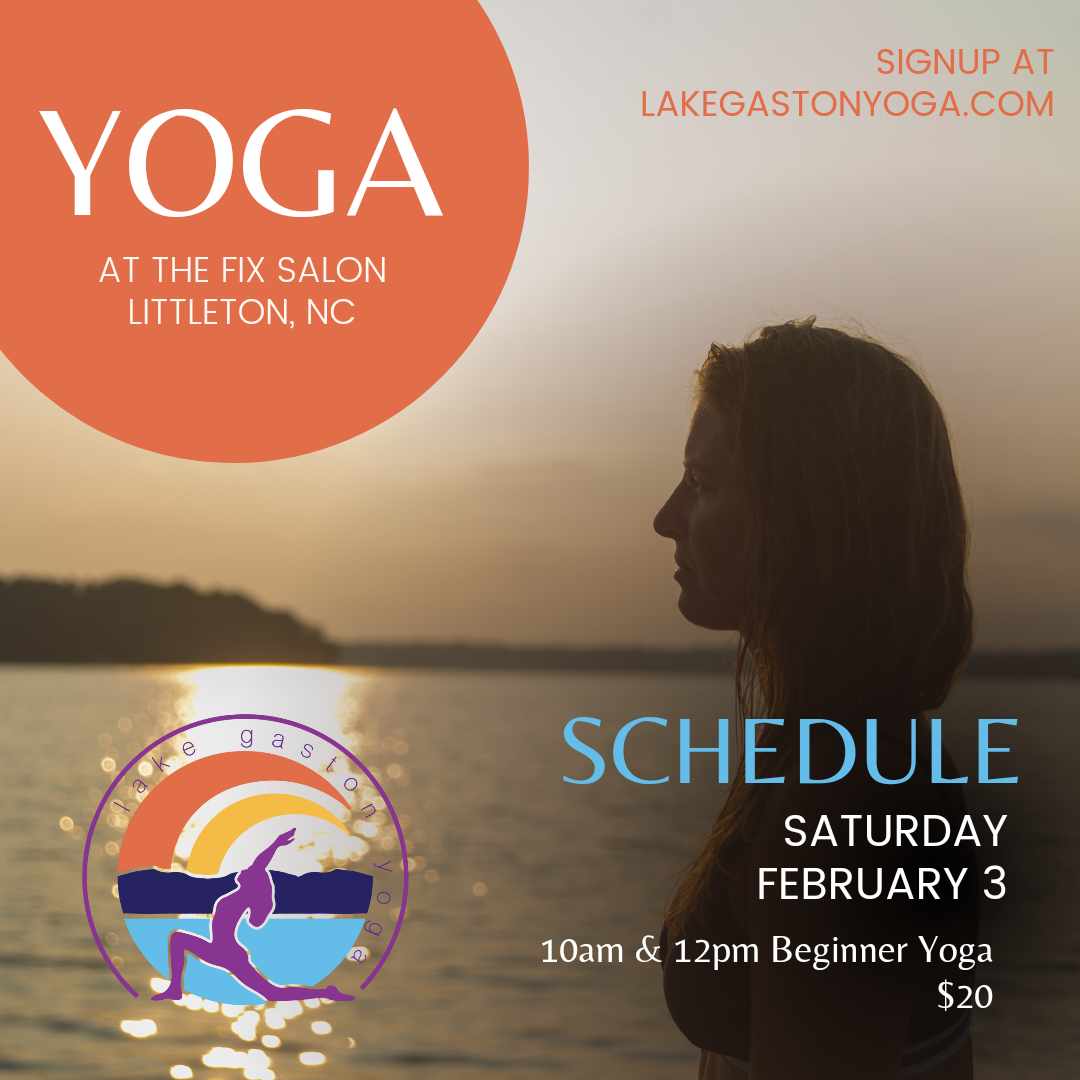 Lake Gaston Yoga at The Fix
